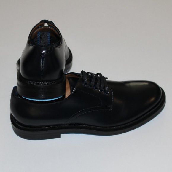 HUGO BOSS ROYAL BLACK LACE UP DERBY SHOES US 7.5/ UK 6.5